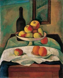 Still-life with Apples and Oranges
